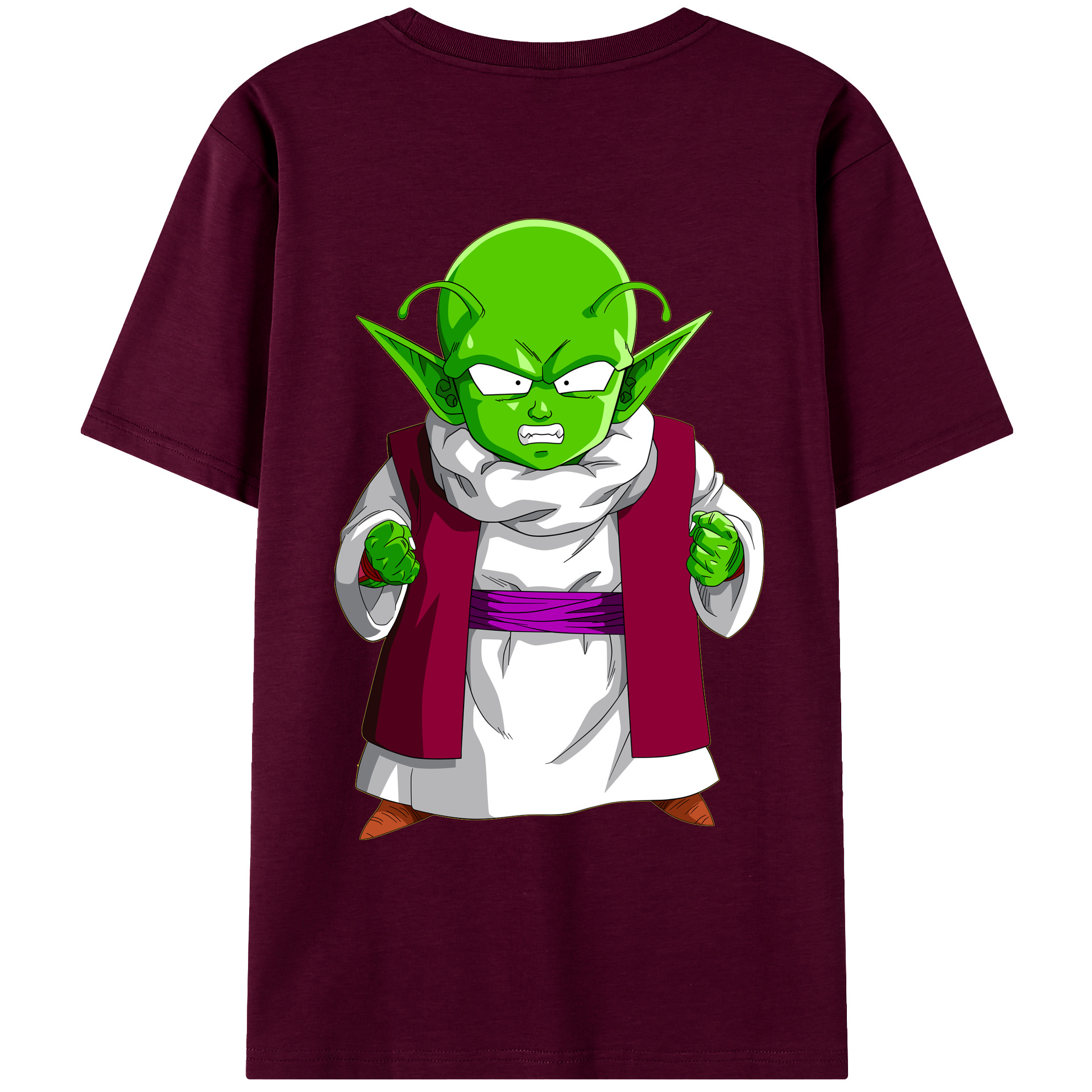 （画像用） ドラゴンボール ピッコロ DRAGON BALL Piccolo レディース半袖Tシャツ(バックプリント)